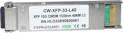 XFP CWDM 10g 40km 1270-1370nm Smf Lc Dual Dom in Kuwait