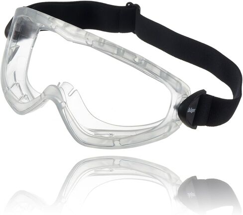 Dräger X-PECT 4200 Safety Goggles | مكافحة الخداع ومكافحة الخدش | 5pcs in Kuwait