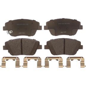 ACDelco Silver 14D1444CHF1 Ceramic Front Disc Brake Pad Set