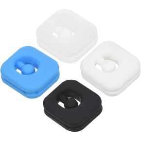 PATIKIL Tennis Vibration Dampener, Pack Square-Shaped Silicone Shock Absorber Racket String Damping for Tennis Racquet