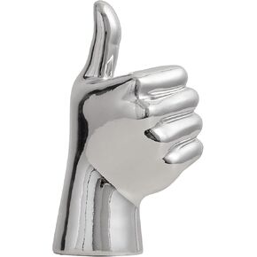 تمثال اليد ديكور المكتب: تمثال لفتة الإصبع الذهبي الفريد من نوعه تماثيل لفتة رائعة ديكور المنزل الحديث لغرفة المعيشة وغرفة النوم ورف الطاولة وديكورات المكتب والمقتنيات in Kuwait