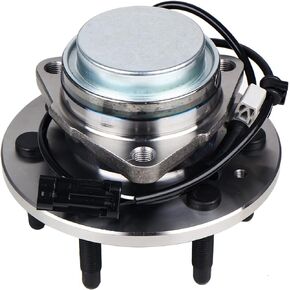 515054 2WD Front Wheel Hub and Bearing Assembly Compatible with Chevy Silverado/Express/Tahoe/Avalanche/Suburban, Cadillac Escalade, GMC Savana/Yukon XL/Sierra, 6 Lugs w/ABS