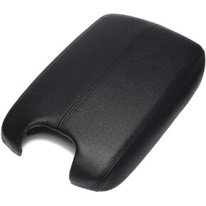 KAKO Center Console Armrest Cover for Honda Accord 2008 2009 2010 2011 2012 Auto Leather Suture Console Lid Cover Replacement for Honda Accord Center Console Cover(Black)