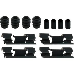 ACDelco Gold 18K1741X Front Disc Brake Caliper Hardware Kit with Clips, Seals, Bushings, and Lubricant