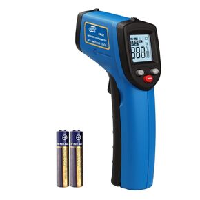Infrared Thermometer Gun, -58°F~752°F (-50°C~400°C) Non-Contact Digital Laser IR Temperature Gun,for Cooking,Pizza Oven,BBQ, Candy & Engine-Laser Surface Temp Reader, Not for Humans