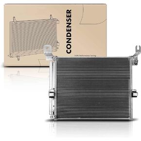 A-Premium Air Conditioning A/C Condenser Compatible with 2005-2012 Toyota Tacoma 2.7L 4.0L, Replace# 3393, 8846004210