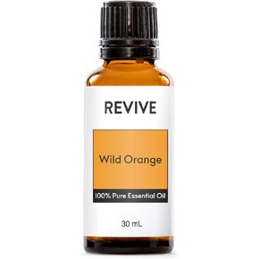 Wild Orange Essential Oil 30mL by Revive Essential Oils - 100% Pure Therapeutic Grade, for Diffuser, Humidifier, Massage, Aromatherapy, Skin & Hair Care