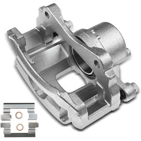 A-Premium Disc Brake Caliper Assembly with Bracket Compatible with Select Pontiac Models - Grand Prix 2004 - Front Left Driver Side