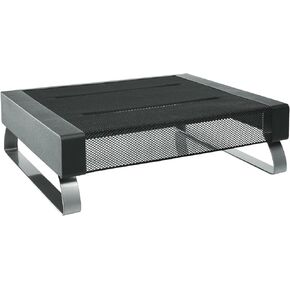 Rolodex® Wood Workspace Monitor Stand With Drawer, Black