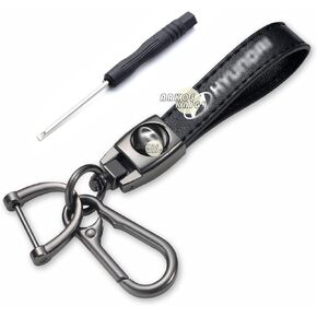 Car logo Key Chain,Genuine Leather Keychain,Car Keychain for Women Men