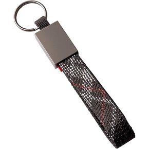 Car Key Chains High-End Oxford Cloth Metal Car Key Rings for Man and Women