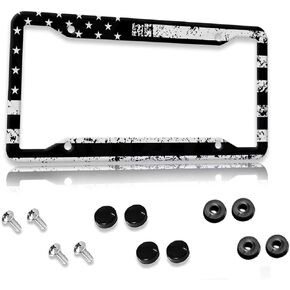 Italian Flag License Plate Frame for Women/Men 1 Pcs Personalise Aluminum Tri Color Sport Car License Plate Cover Italy Flag 3 Color Sport License Plate Holder 2 Hole Standard USA Auto Tag Frame