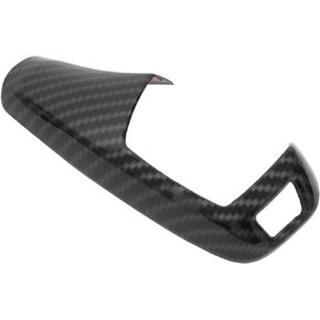 NewYall Carbon Fiber Pattern Gear Shift Knob Cover Trim for BMW F01 F20 F22 F25 F26 F30 F31 F32 F33 F34 F10 X3 X4 X5 F15 X6 118 120 125 128 320 640 328 335 2008-2018