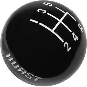 Hurst 1630125 Black 5-Speed Shifter Knob