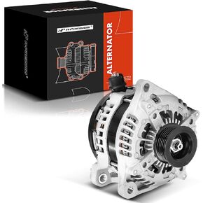 A-Premium Alternator Compatible with Ford F-150 F150 2011 2012 2013 2014 V8 5.0L, 220Amp 12V Clockwise 6-Groove Pulley, Replace# 1042106270, AND0577, 11532N