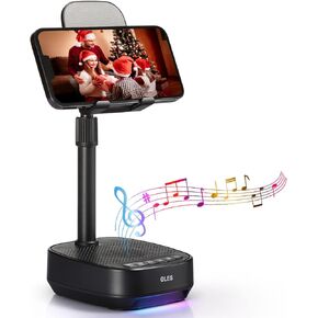 Gifts for Men Him, Cell Phone Stand with Wireless Speaker(7-11’’Height), Birthday Gifts for Men, Gifts Him, Phone Holder for iPhone/Android/Tablet, Unique Gifts for Dad Him Mom, Women Gifts