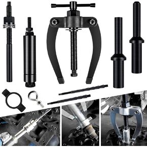 Injector Sleeve Cup Nozzle Tube Remover and Installer Tool Kit Compatible with Volvo D11 D13 D16 FM12 Truck MP7 MP8 MP10 Engines Alternative to OEM 9986174 88800387 88800196