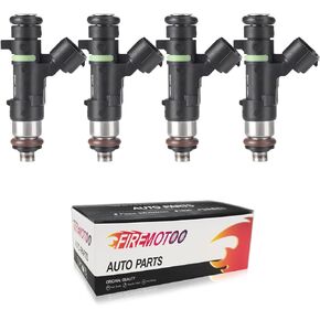 Fuel Injectors set of 4 Compatible with Nissan Altima Sentra Rogue Select 2.5L L4 2007-2010 2012-2015 Replace 0280158130 FJ1020, 16600-JA00B 10 Holes