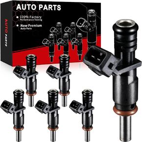 Fuel Injectors Fits for:-BMW125I 128I 323I 325I 325XI 328I 330I 330XI 525I 525XI 528I 528XI 530I 530XI X1 X3 X5 Z4 3.0L 6PCS 2005-2013 OE#7531634, FJ748