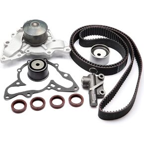 CCIYU Timing Belt Water Pump with Gasket Tensioner Bearing Fits 2003-2006 for Hyundai Santa Fe 2002-2005 for Hyundai XG350 2004-2006 for Kia Amanti 2002-2005 for Kia Sedona in Saudi Arabia