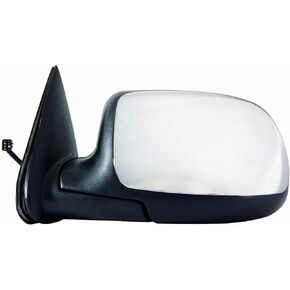 Parts N Go 1999-2002 Chevy Silverado Chrome Power Door Mirror Passenger Side Right Hand Sierra - 15172248 GM1321174