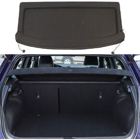Cargo Cover for VW Volkswagen GTI GOLF 7 VW MK7 GOLF 7 2015 2016-2017 2018 2019 Rear Trunk Shade Luggage Security Non-retractable Cover(Can Withstand The Load)