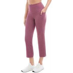 Jockey Ladies' Yoga Capri (Red, Small)