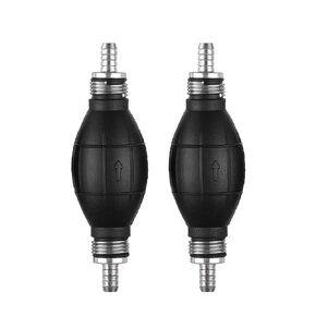 2 Pack 3/8" 10mm Manual Fuel Pump Rubber Aluminum Hand Primer Bulb for Car Marine Boat Diesel