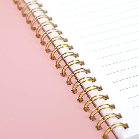 Koogel Aesthetic Spiral Notebook,Cute Spiral Journal Notebook for Women,10.5" x 8.5" with 160 Pages for Gift Office School Supplies,Green in Saudi Arabia