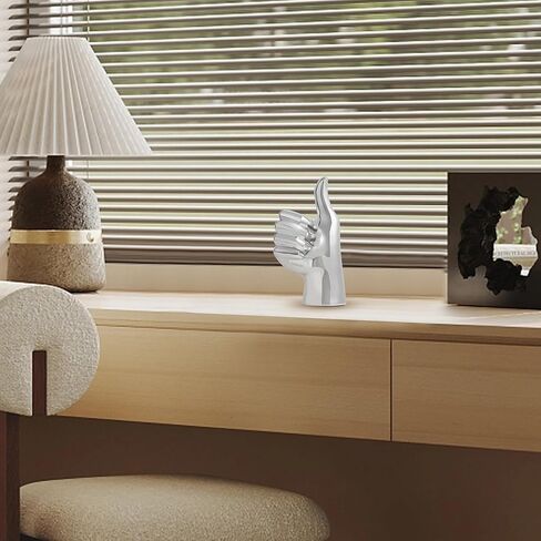 تمثال اليد ديكور المكتب: تمثال لفتة الإصبع الذهبي الفريد من نوعه تماثيل لفتة رائعة ديكور المنزل الحديث لغرفة المعيشة وغرفة النوم ورف الطاولة وديكورات المكتب والمقتنيات in Kuwait