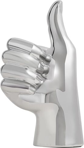 تمثال اليد ديكور المكتب: تمثال لفتة الإصبع الذهبي الفريد من نوعه تماثيل لفتة رائعة ديكور المنزل الحديث لغرفة المعيشة وغرفة النوم ورف الطاولة وديكورات المكتب والمقتنيات in Kuwait