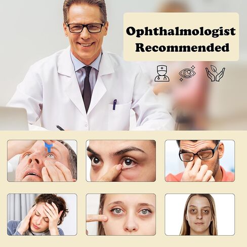 قناع العين بالضغط بالميكروويف، عبوتان، وسادة عين متعددة الأغراض للتدفئة الباردة والساخنة مع بذور الكتان - وسادة عين متعددة الاستخدامات لتخفيف جفاف العين وتعزيز النوم والراحة للصداع النصفي، للجنسين (أسود + رمادي) in Kuwait