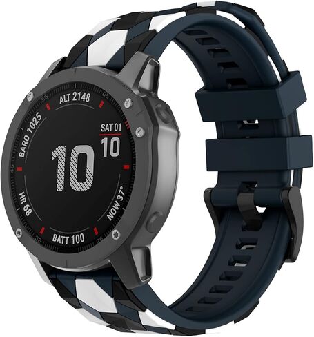 OVERSTEP متوافق مع سوار ساعة Fenix ​​5، حزام سريع التركيب 22 مم لساعة Garmin Fenix ​​5 Plus/Fenix ​​6/Fenix ​​6 Pro/Fenix ​​7/Forerunner 935/Forerunner 945/Quatix 5 الذكية in Kuwait