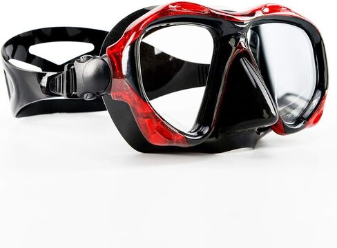 Swimming Mask Goggle UV Protection Anti Leak for Kids Youths Adults Diving Snorkeling Tempered Glass Lens 180° HD View Goggles with Nose Cover in Saudi Arabia