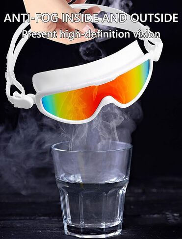 FEISEDY Swim Goggles No Leaking Anti-Fog Pool Goggles Swimming Goggles Adult Men Women Youth, 180° Clear Vision UV400 B2389 in Saudi Arabia