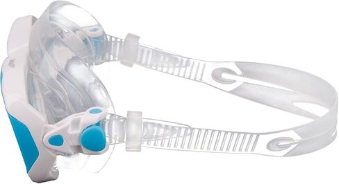 Kids Swim Goggles Scuba Diving Mask Youth No Leak Anti-Fog Swimming Goggles Nose Cover Clear Wide Vision Dive Mask Age 5-15 in Saudi Arabia