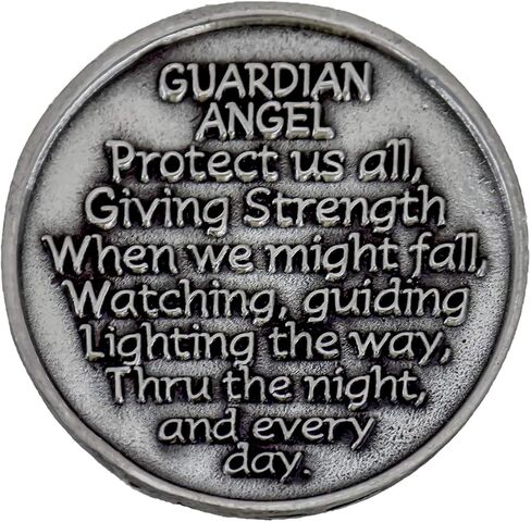 رمز جيب GUARDIAN Angel - عملة معدنية مقاس 1.25 بوصة - هدية ملهمة - حماية - أنت مميز لصديقك أو أحبائك in Kuwait