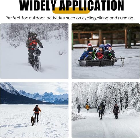 Winter Gloves Touch Screen Water Resistant for Running Cycling Driving Hiking Windproof Warm Gifts for Men and Women in Saudi Arabia