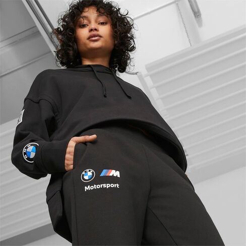 PUMA Women's Standard BMW MMS ESS Pants Fleece, Black, X-Large in Saudi Arabia
