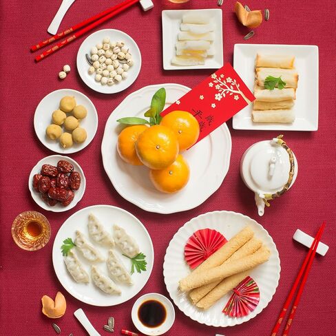 Supla 120 قطعة 6 تصميم مظاريف هونغ باو الحمراء الصينية، مظاريف نقود محظوظة، حزمة حمراء لاي انظر حزمة محظوظة، مغلف نقدي، جيوب حمراء للعام الصيني الجديد، عيد ميلاد الزفاف، عام التنين 2024 in Kuwait