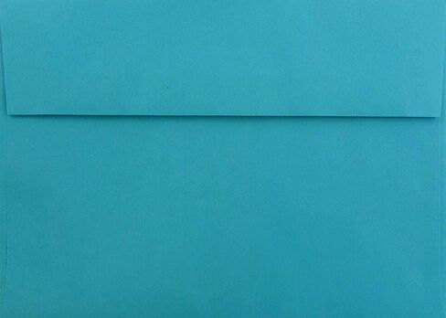 Teal/Aqua 25 Pack A6 Envelopes (4.75 x 6.6) for 4.5 x 6.25 Cards, Invitations, Announcements by The Envelope Gallery in Saudi Arabia