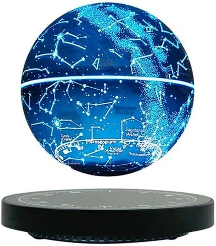 Gleamgalaxy Levitating Galaxy Constellation Lamp,Floating and Spinning in Air Freely, LED Galaxy Lamp Has 4 Colors that cycle through for Unique Gifts,Room Decor,Night Light,Office Desk Toys in Saudi Arabia