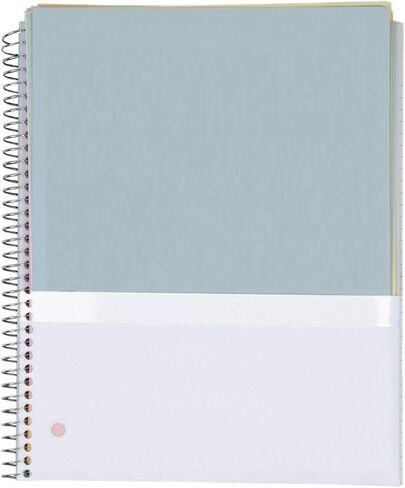 Five Star Spiral Notebook, 1 Subject, 100 Sheets, College Ruled, Graphics, Bitmap White in Saudi Arabia