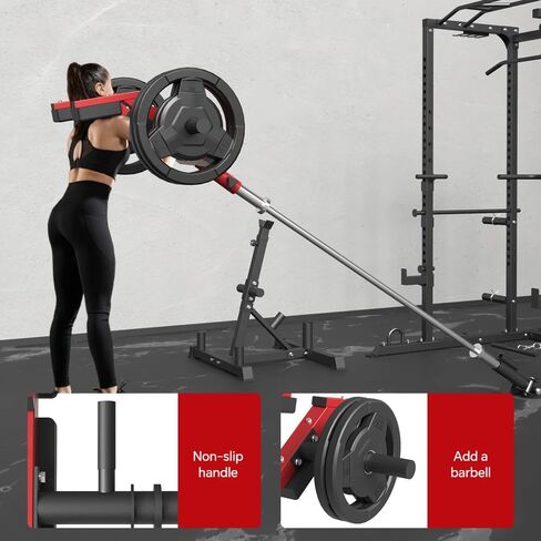 جهاز Viking Press، مرفق القرفصاء Linebacker لحديد أولمبي مقاس 2 بوصة، ملحق صف T-Bar، ملحقات تدريب القوة الأساسية، ملحق ضغط الكتف in Kuwait