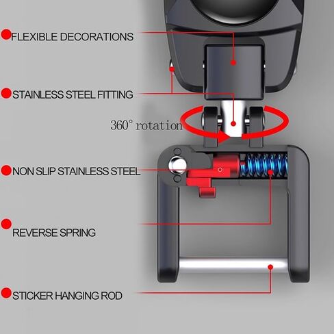 سلسلة مفاتيح معدنية للسيارة KIA NIRO Rio Sportage Sorento Soul Stinger Seltos Cadenza K900 Forte حلقة مفاتيح للرجال والنساء، سلاسل مفاتيح تدور 360 درجة وإكسسوارات حلقات مفاتيح in Kuwait
