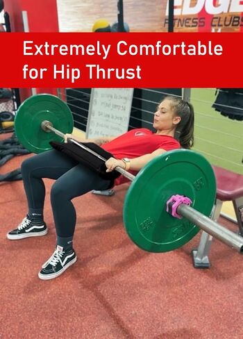 Hip Thrust Pad by SEWD – Extra Thick Hip Thrust Barbell Pad for Glute Exercises – Protective Thick Foam Pad for Home and Gym Buttocks Workout in Kuwait