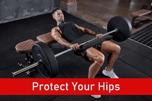 Hip Thrust Pad by SEWD – Extra Thick Hip Thrust Barbell Pad for Glute Exercises – Protective Thick Foam Pad for Home and Gym Buttocks Workout in Kuwait