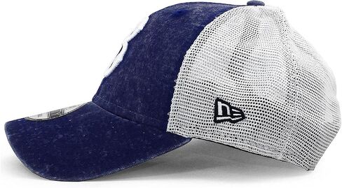 قبعة New Era Brooklyn Dodgers Royal 1947 Cooperstown Collection Trucker 9FORTY قابلة للتعديل in Saudi Arabia