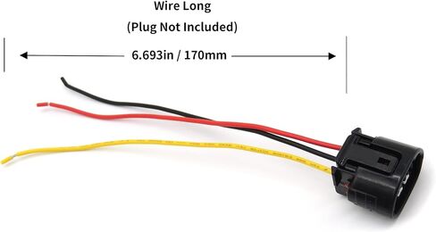 HiSport Alternator Repair Plug Harness Connector Compatible with Lexus Suzuki Jaguar Toyota Acura Chevrolet Pontiac Scion 9801325 in Saudi Arabia