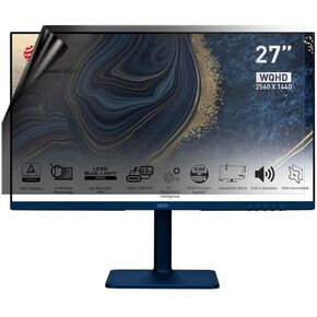 Privacy Lite 2-Way Anti-Glare Anti-Spy Filter Screen Protector Film Compatible with MSI Modern MD272QP Ultramarine